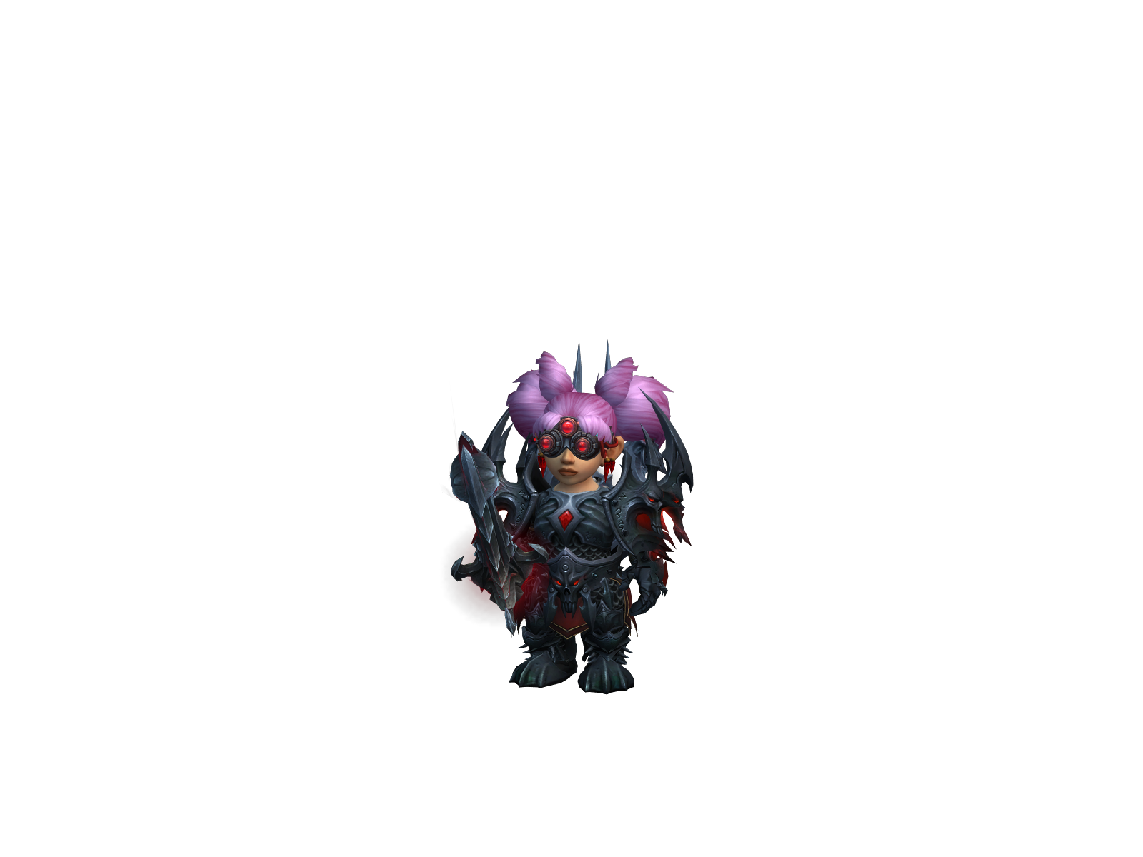 Bojurch 3D character render