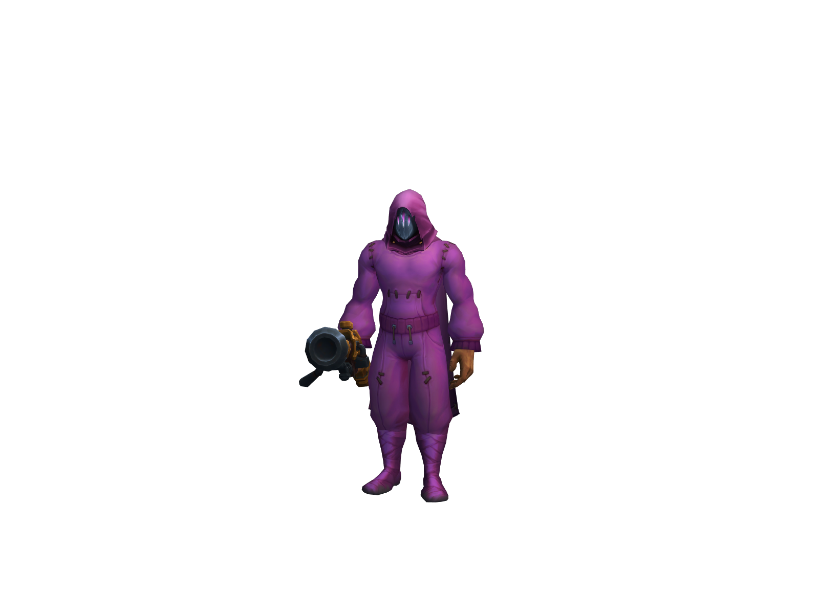Liñcoln 3D character render