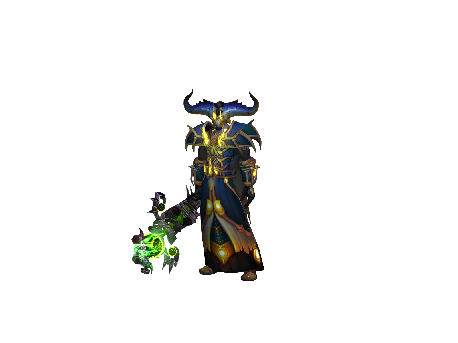 Warlockmf 3D character render
