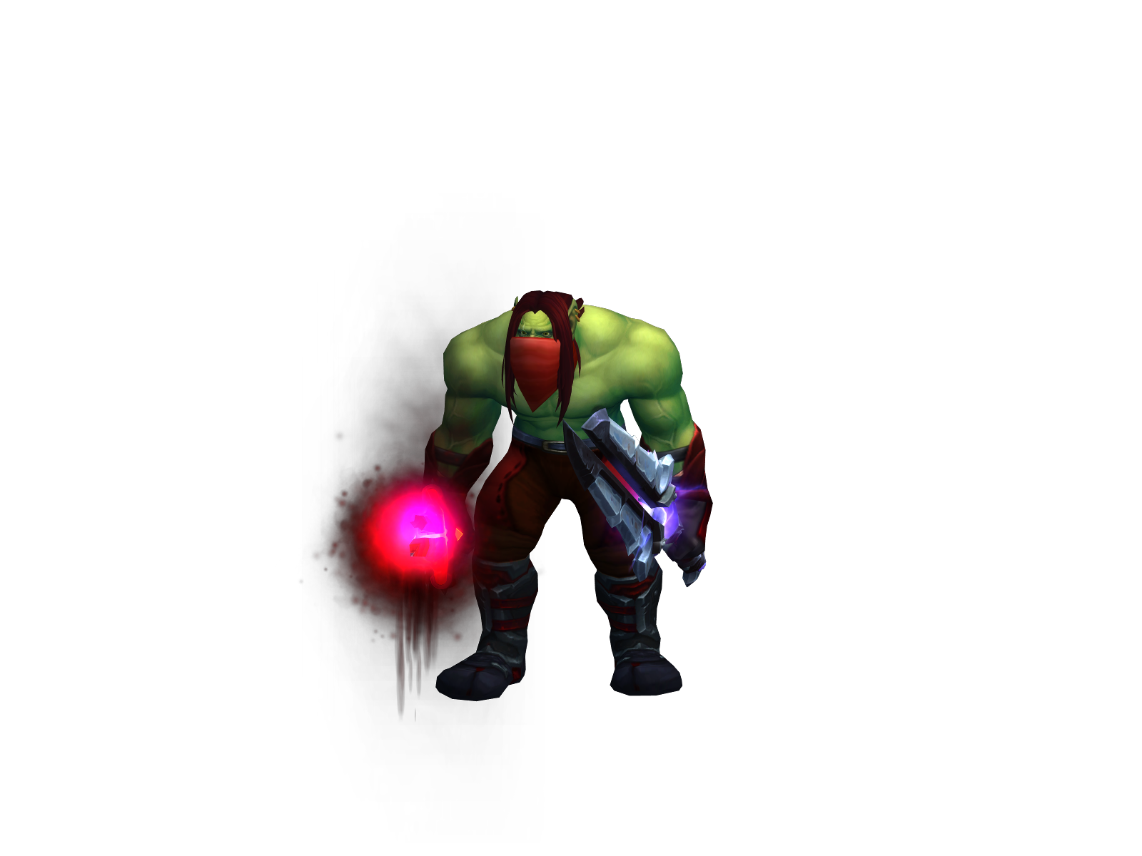 Subhuman 3D character render