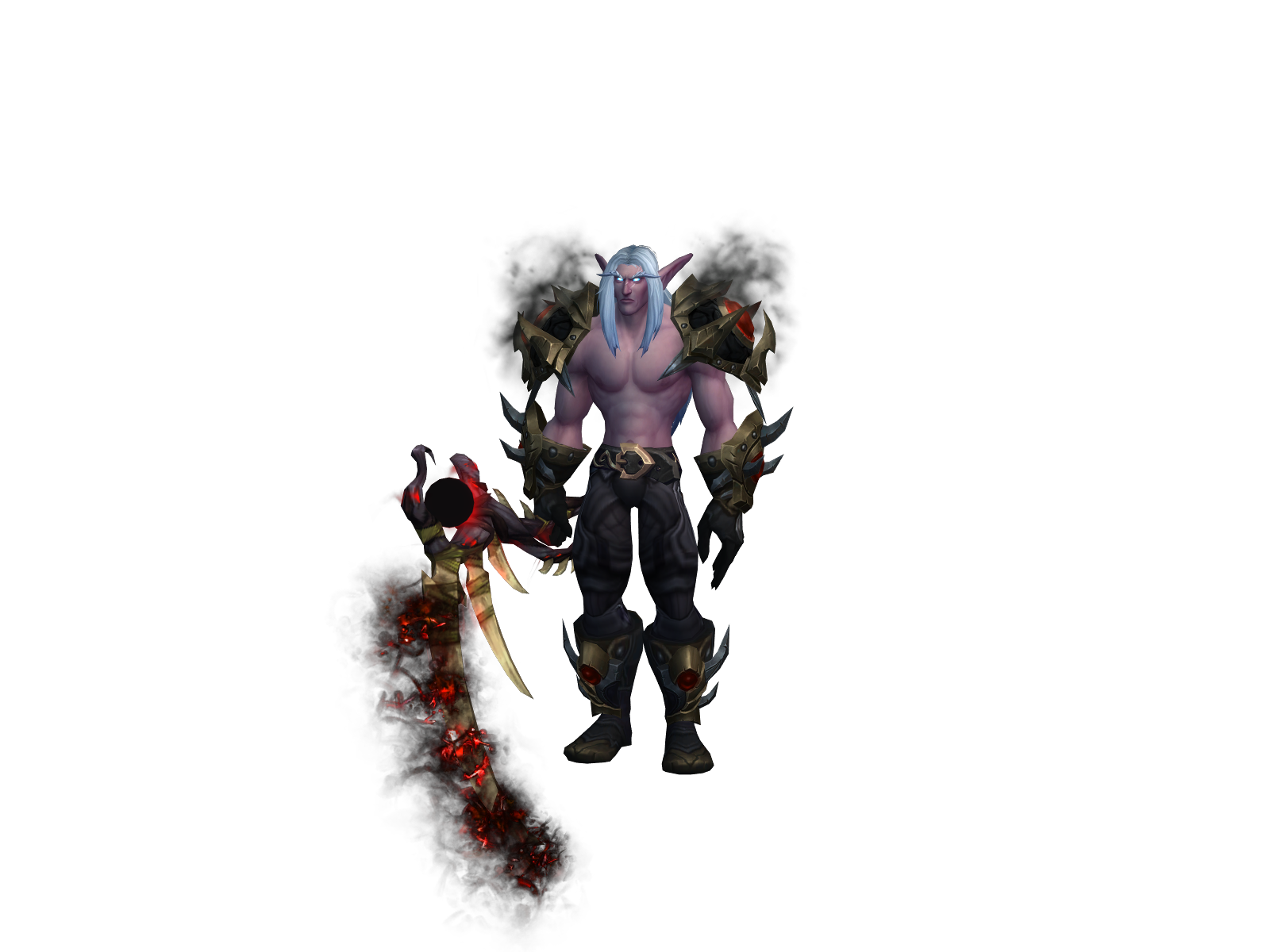 Droven 3D character render