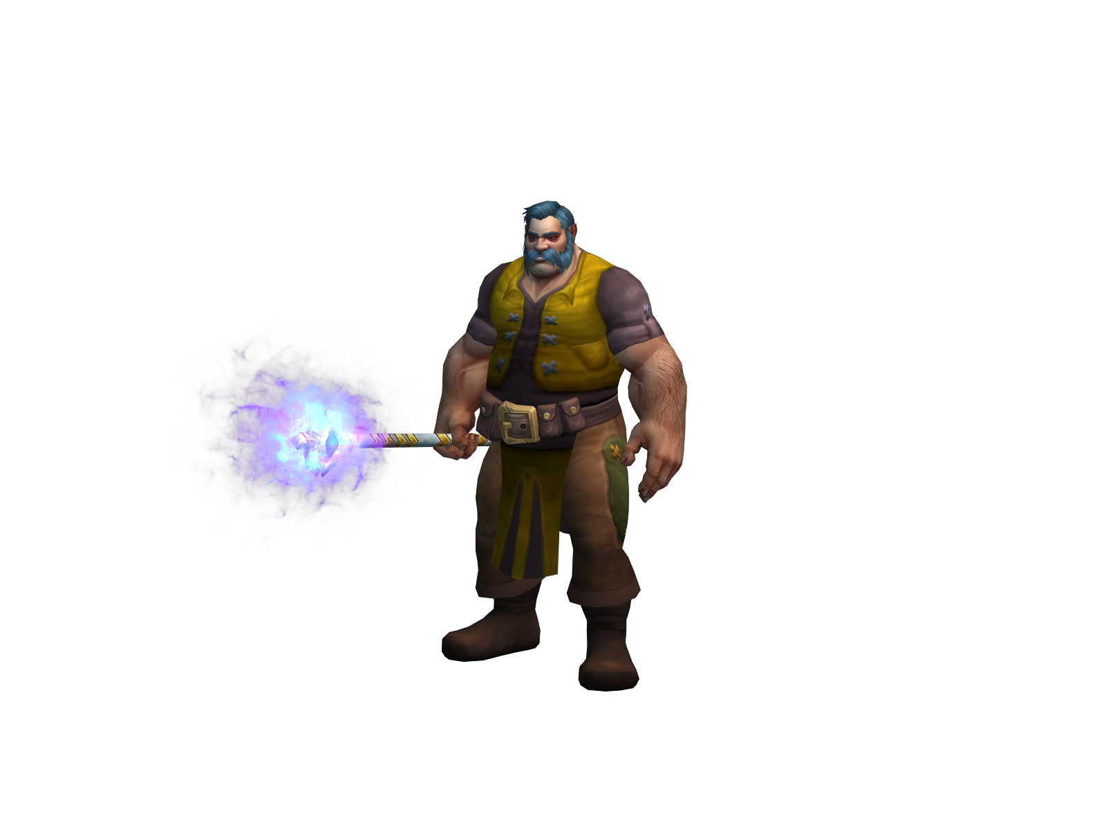 Voutiros 3D character render