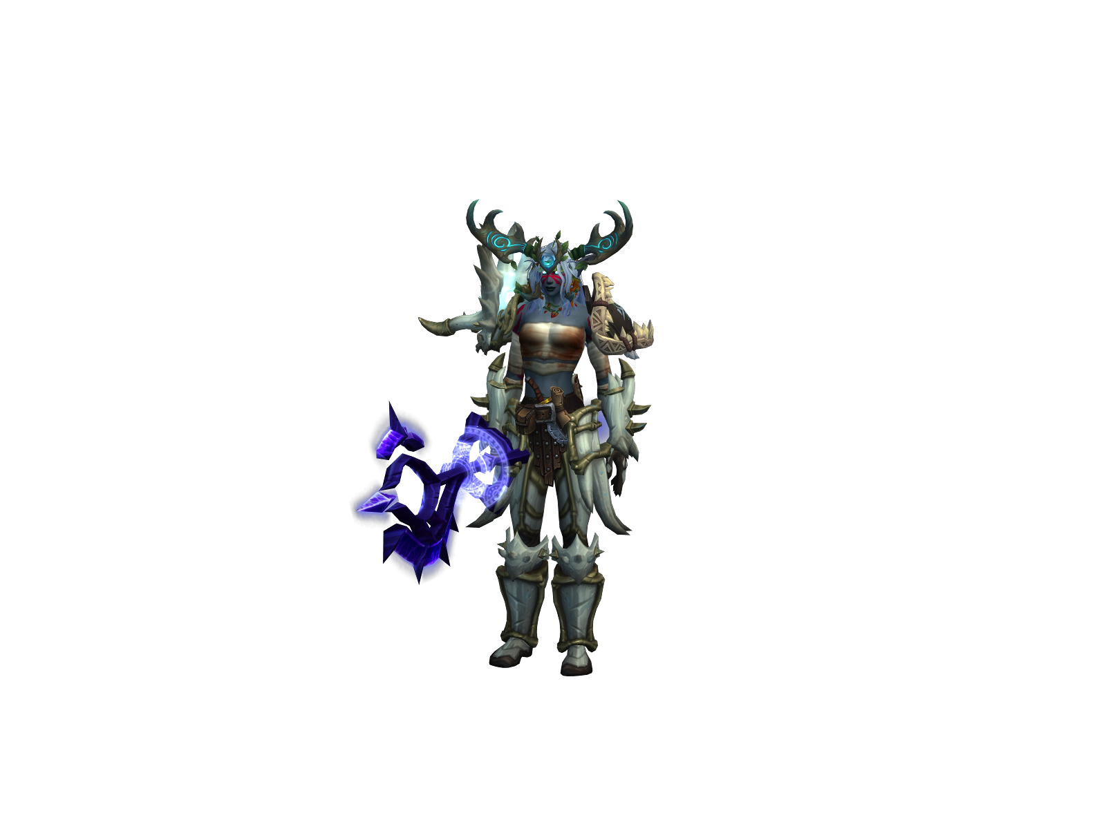 Wethair 3D character render