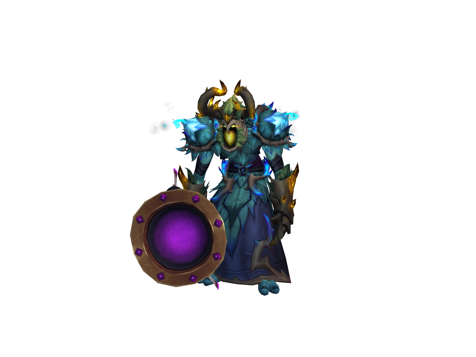 Dalidadruid 3D character render