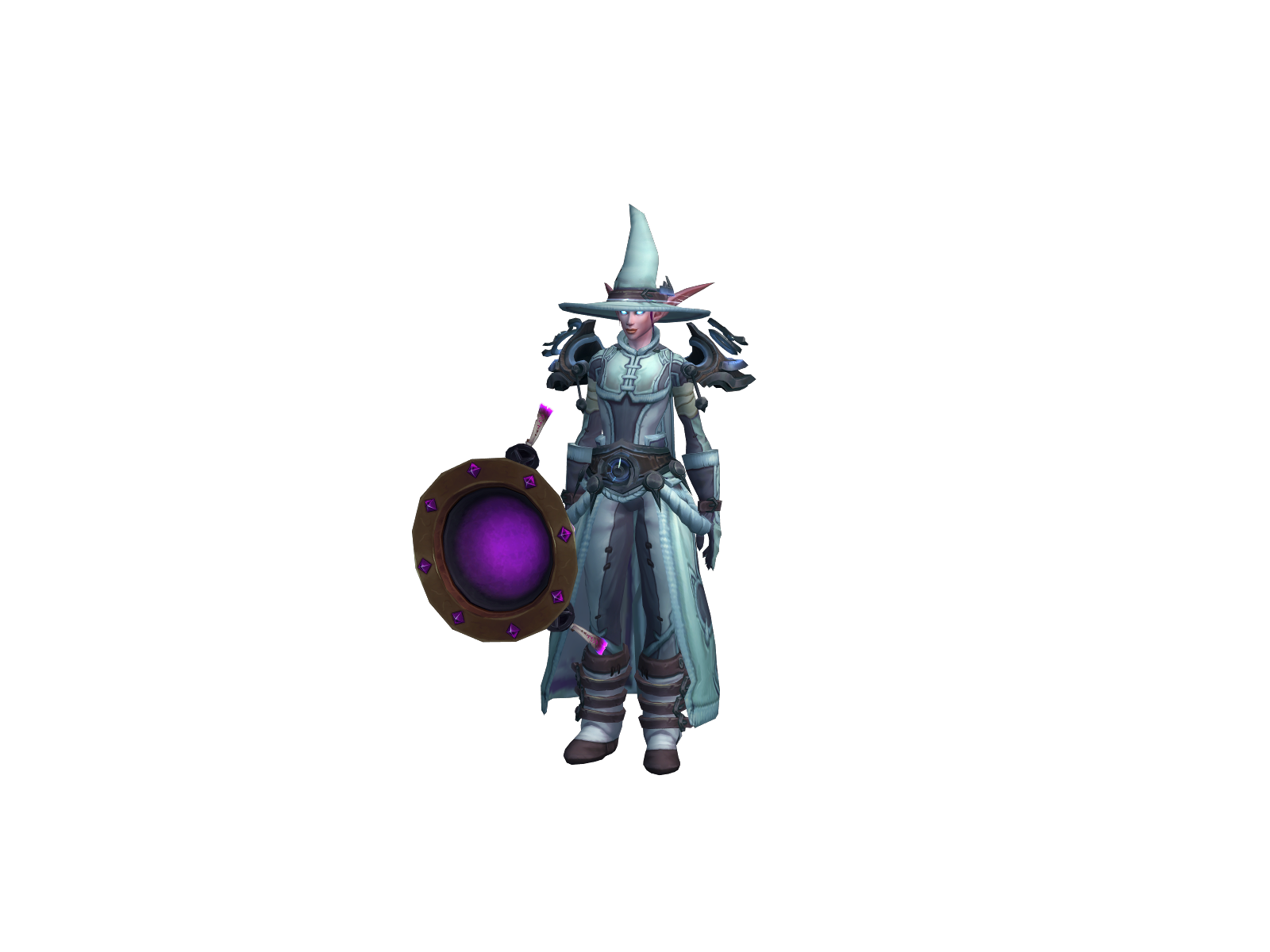 Rivendêl 3D character render