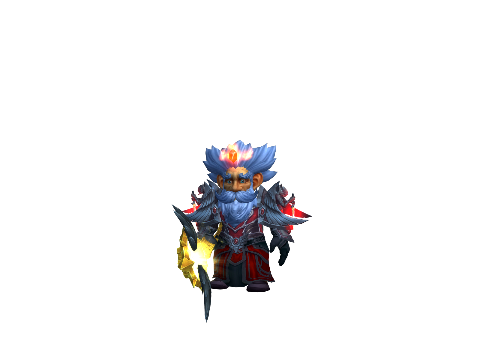 Dingledot 3D character render