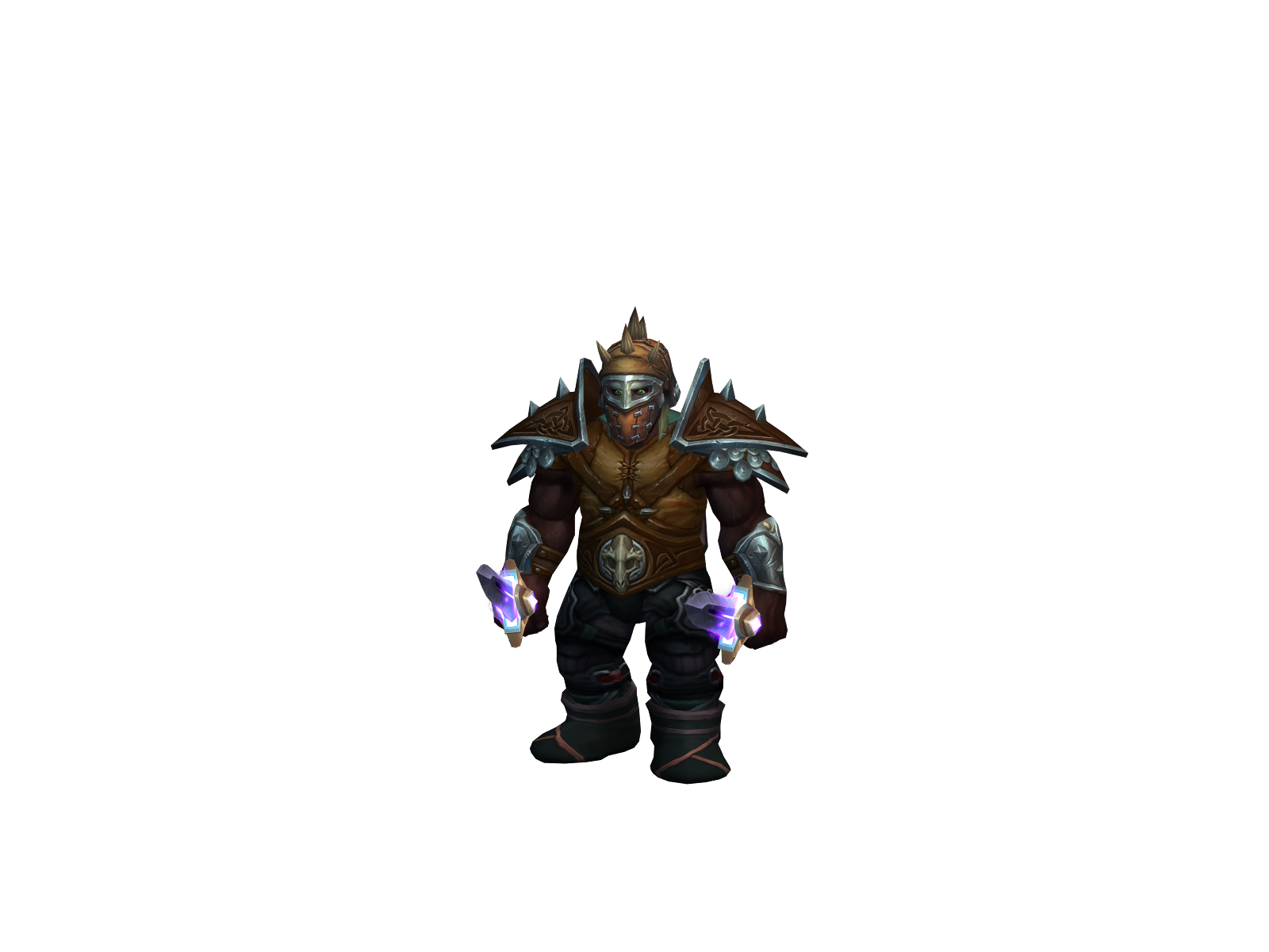 Evilcuthroat 3D character render