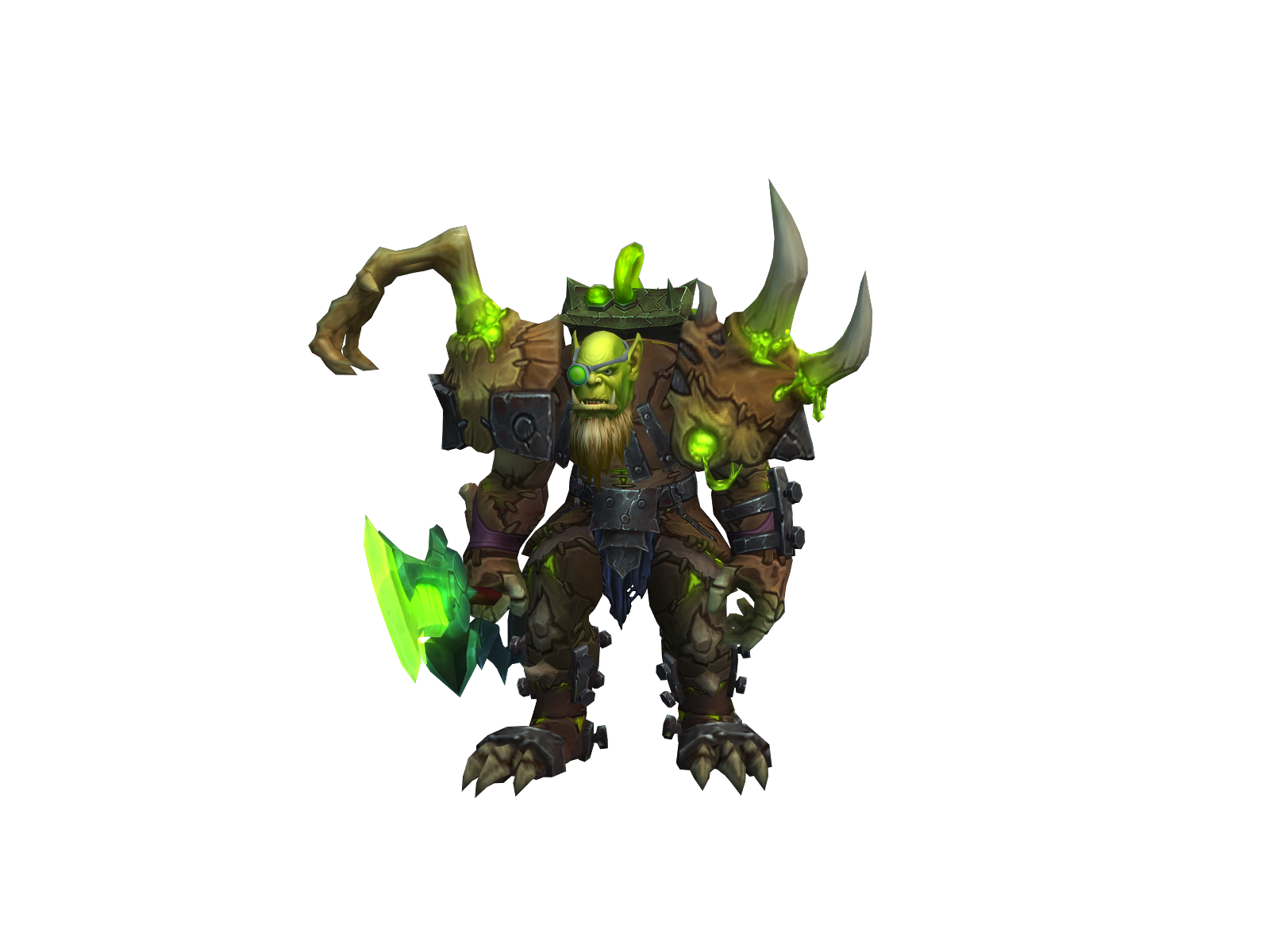 Fofrskburst 3D character render