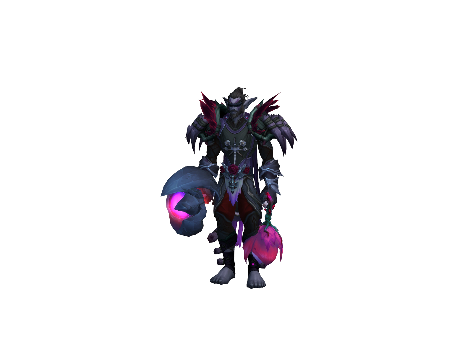 Peapers 3D character render
