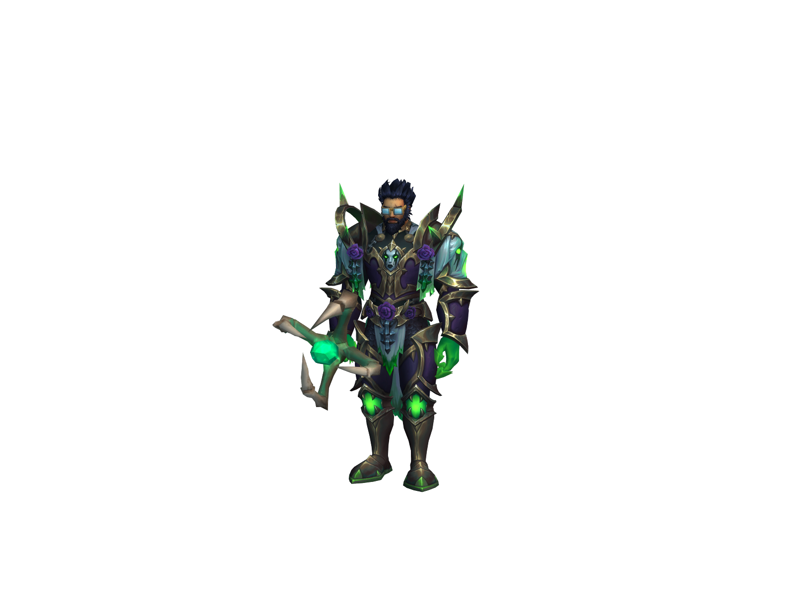 Pownhubb 3D character render