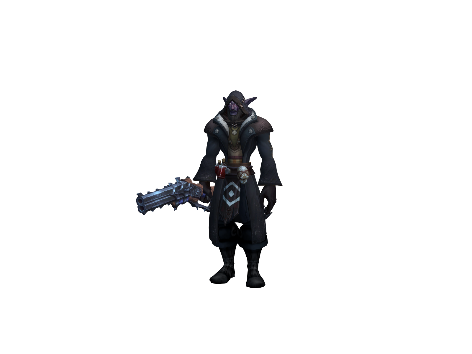 Woodmen 3D character render