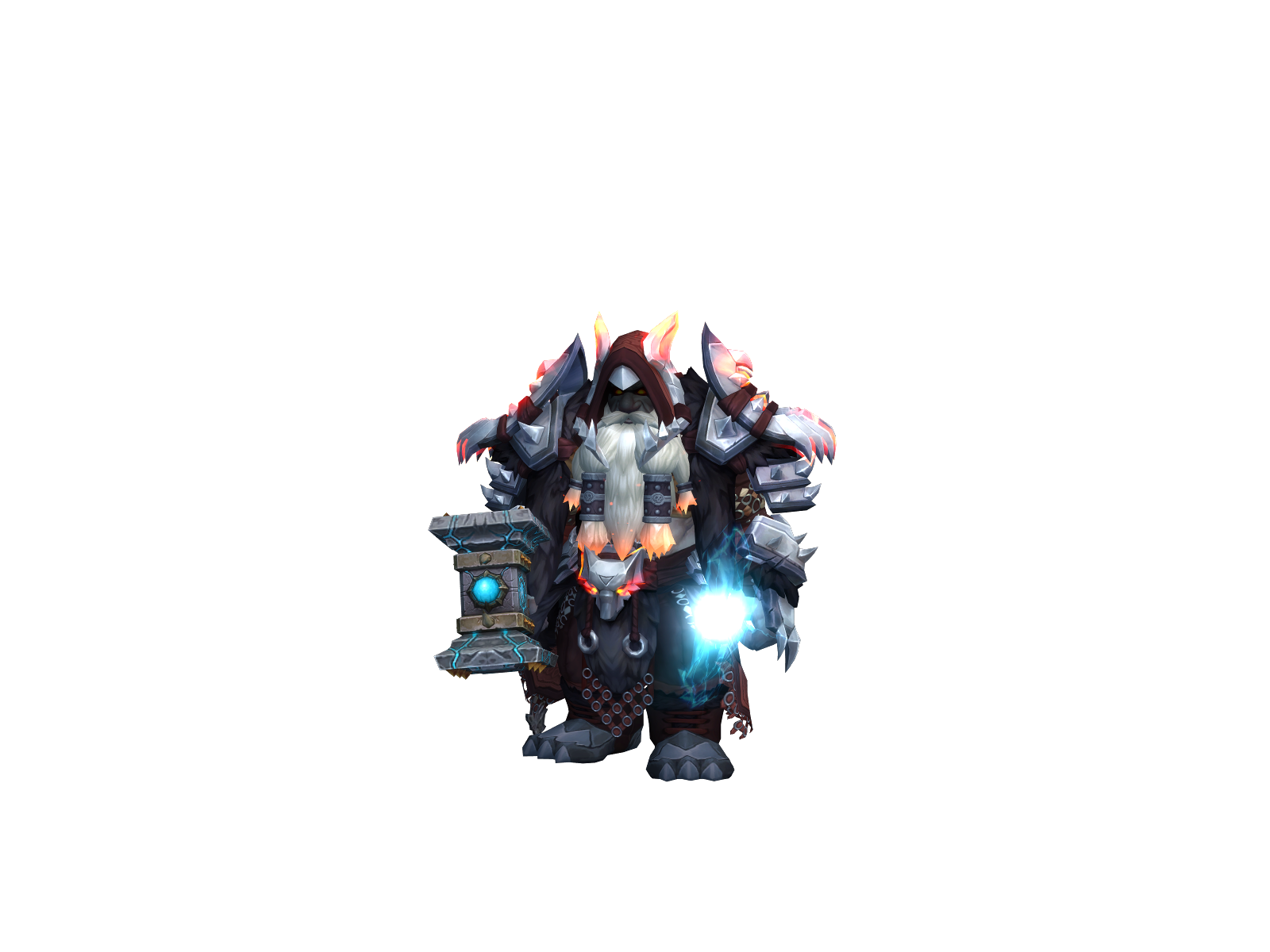 Shockenstein 3D character render