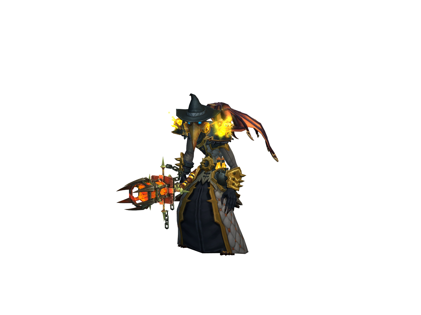 Makade 3D character render