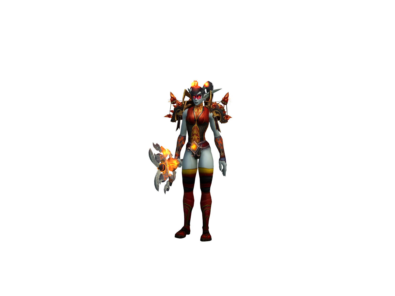 Radkek 3D character render