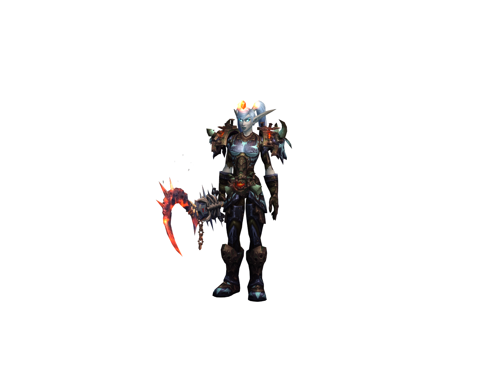 Gynnats 3D character render