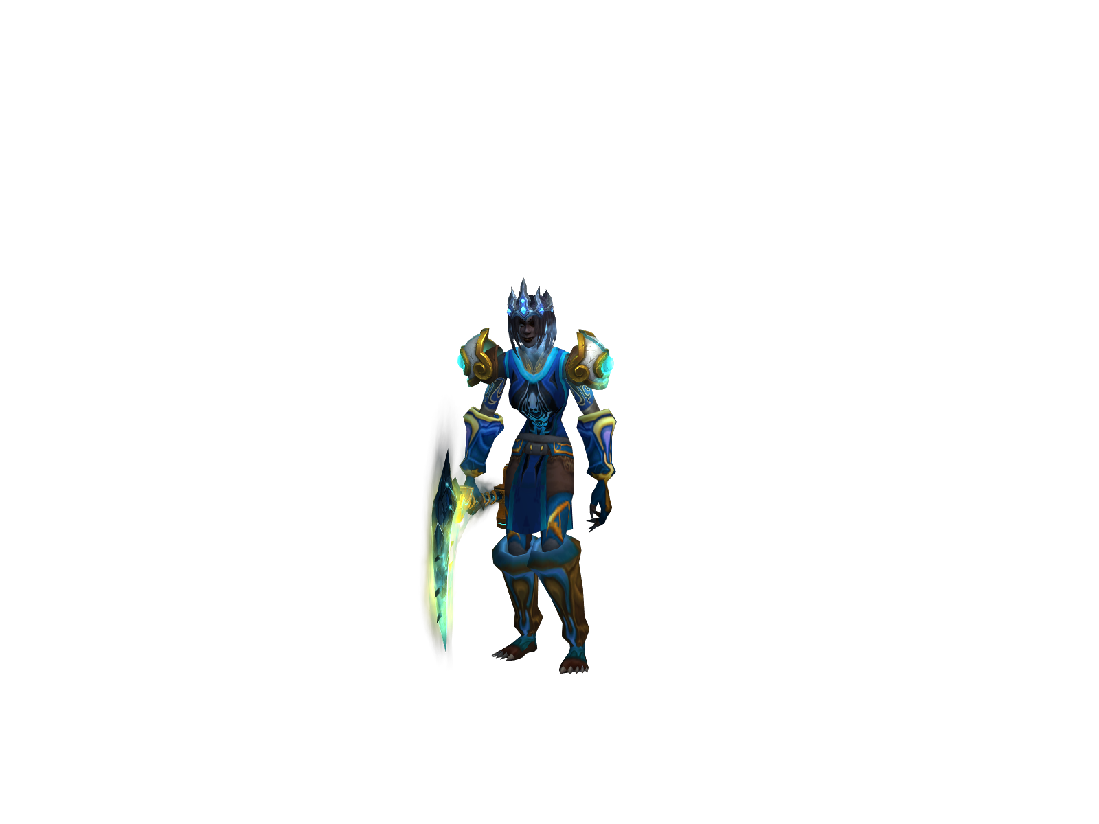 Àzx 3D character render