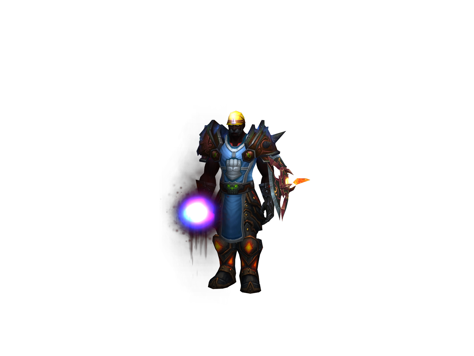 Bendablasta 3D character render