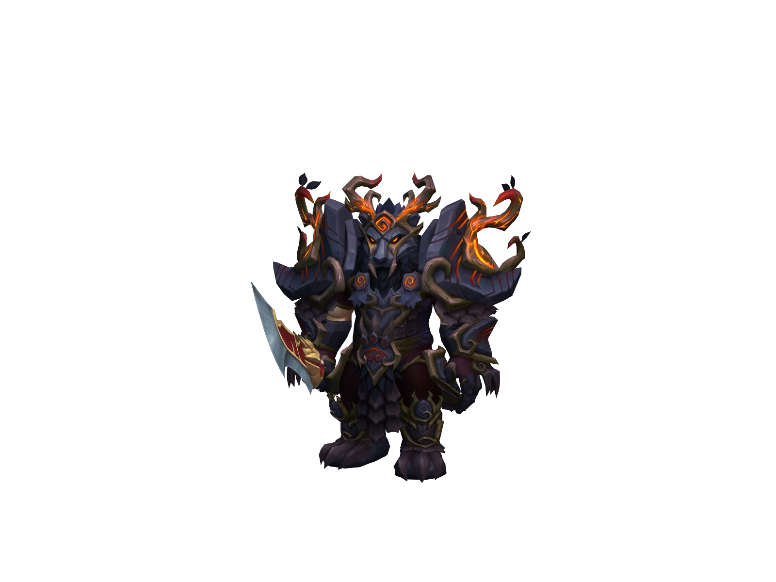Krakhen 3D character render