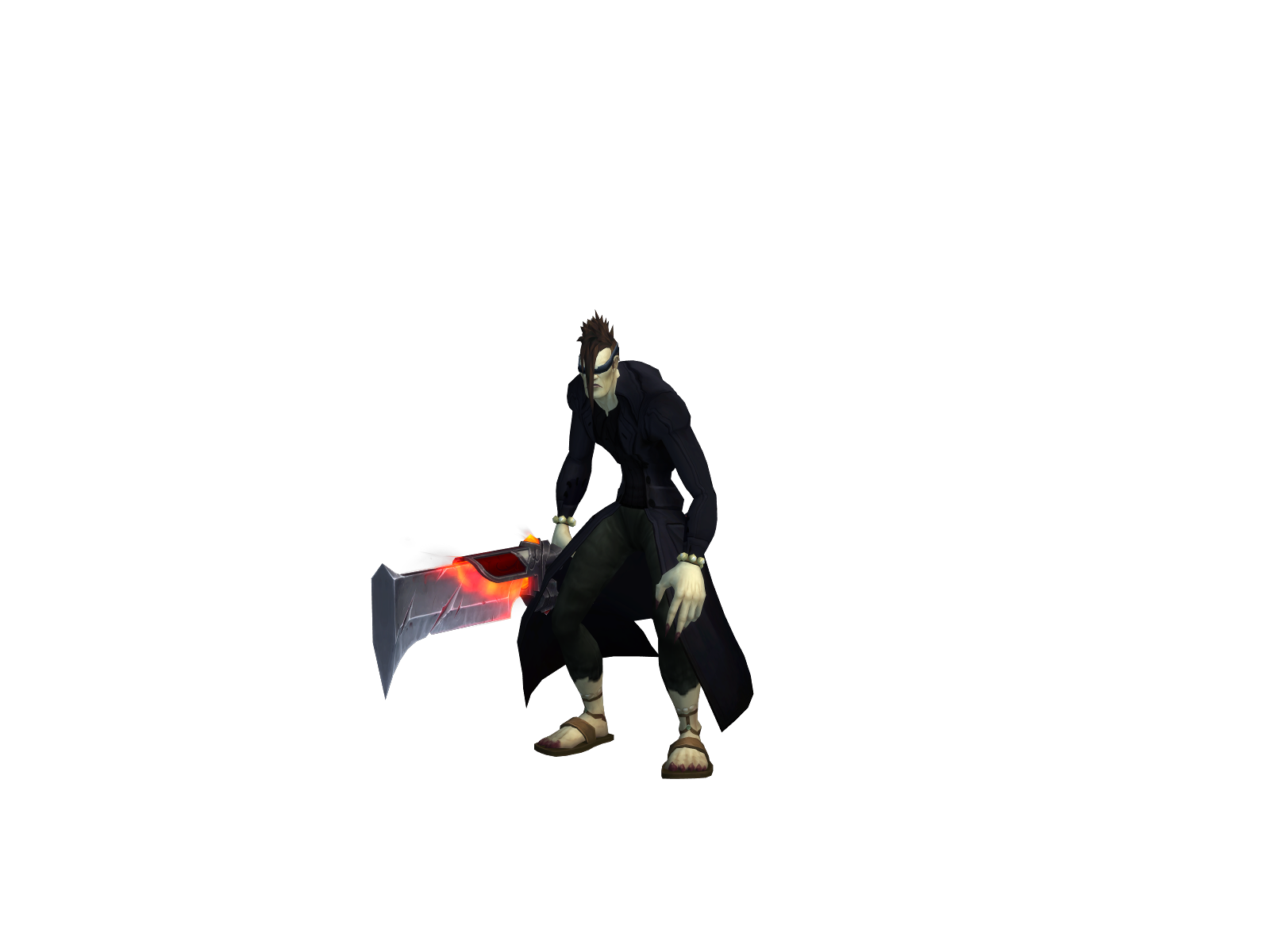 Perpétuo 3D character render