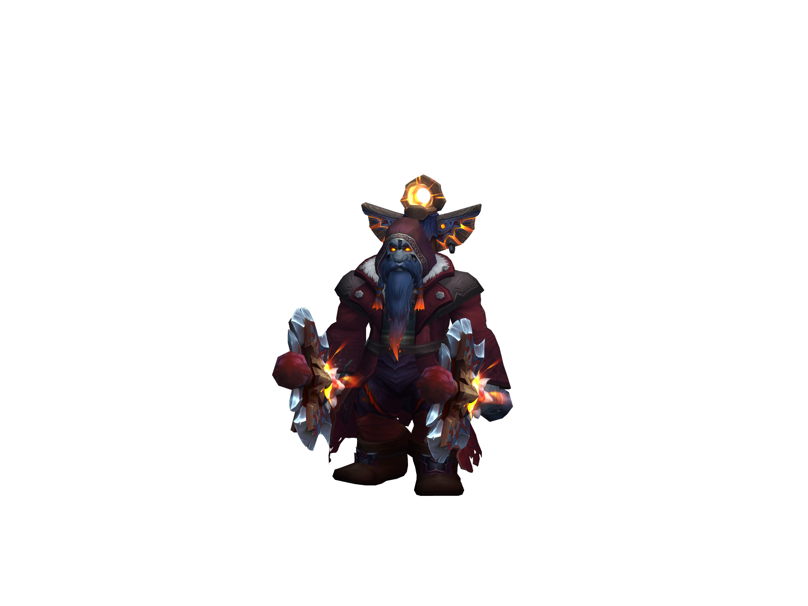 Rotundjegere 3D character render