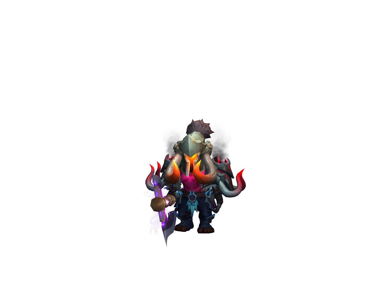 Allmidget 3D character render