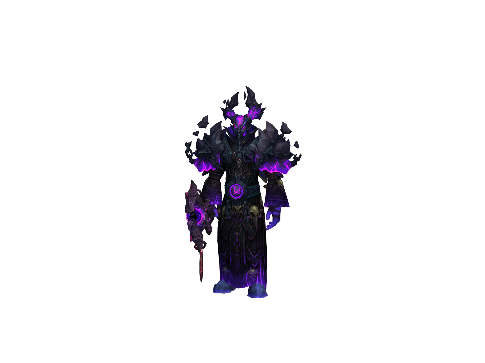 Teninchlock 3D character render