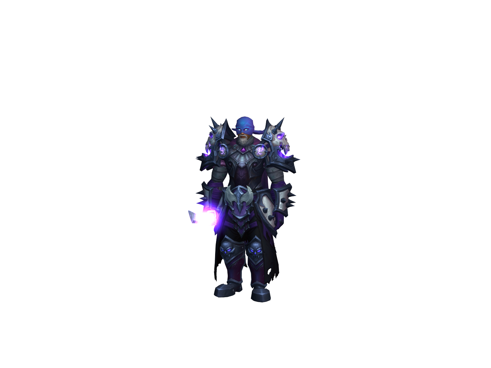 Sinistrous 3D character render
