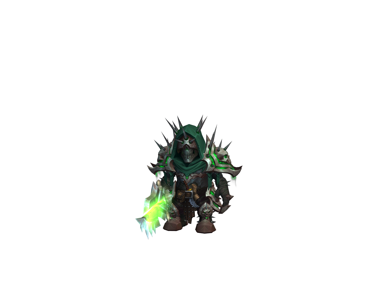 Frezee 3D character render