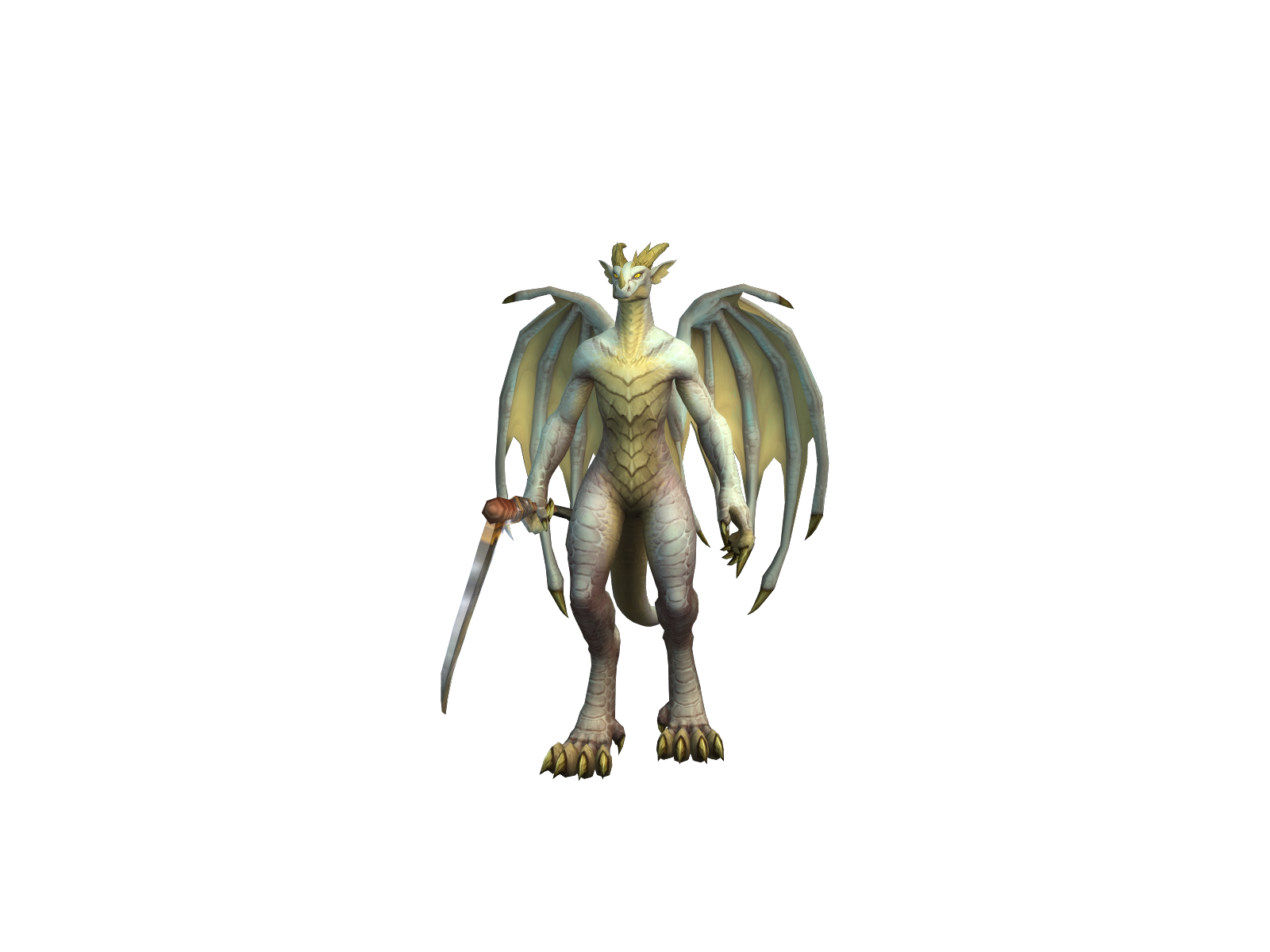 Corncrake 3D character render