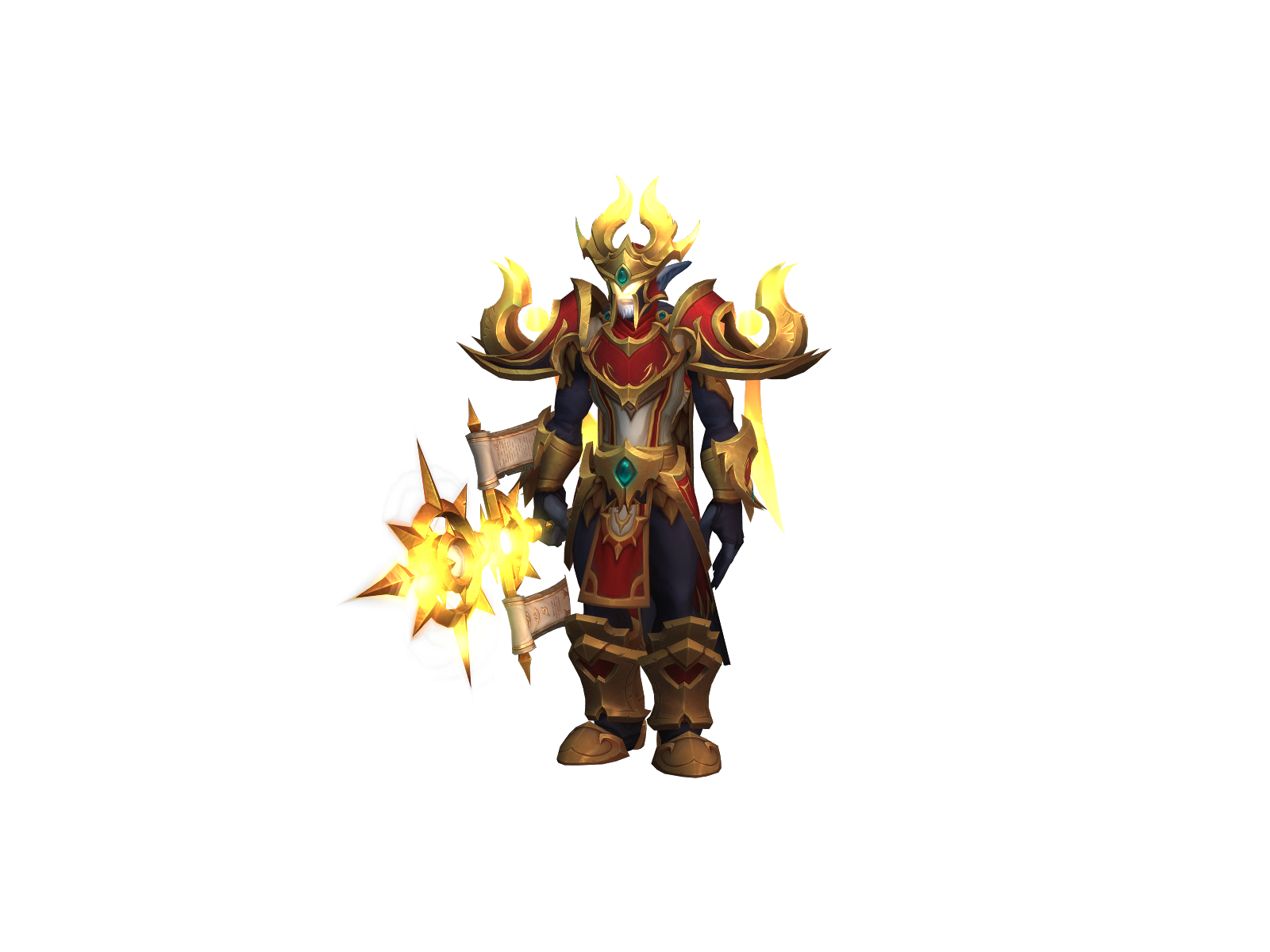 Hakuhoken 3D character render