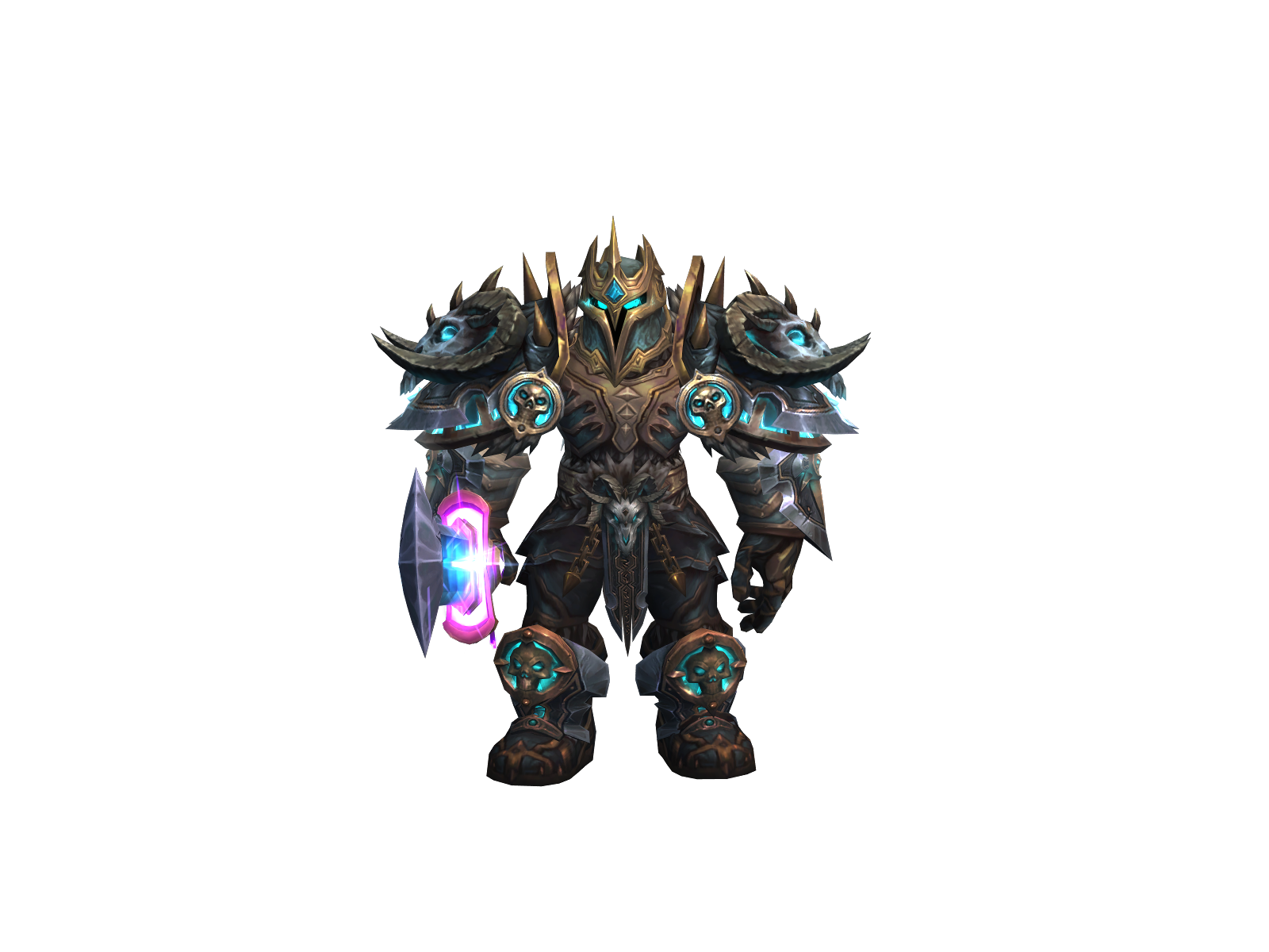 Deadwarden 3D character render