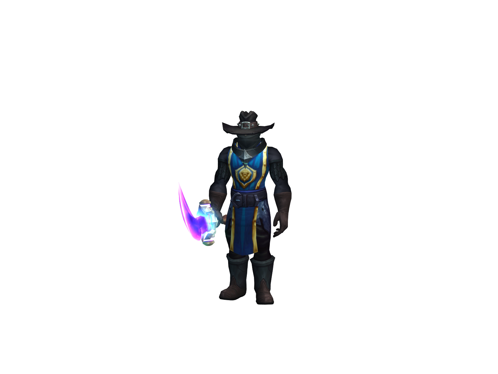 Iambull 3D character render