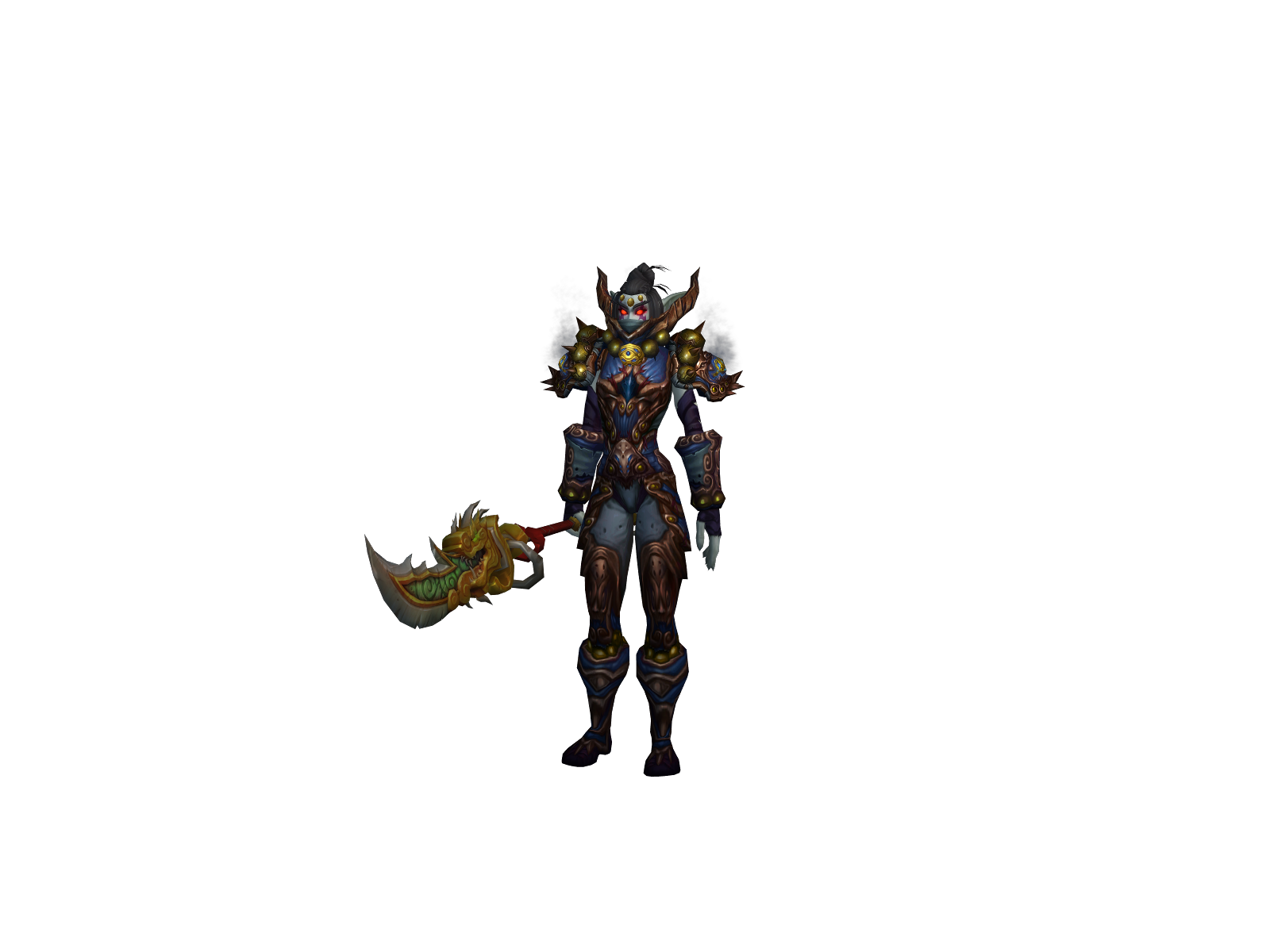 Nykkaa 3D character render