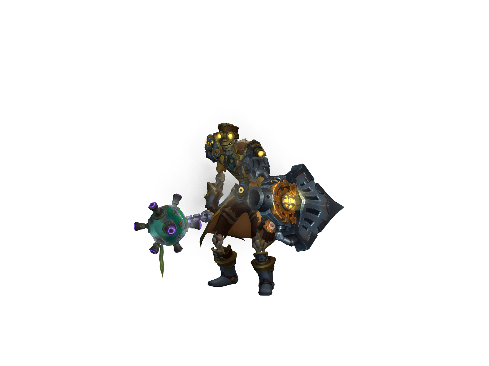 Rapskellion 3D character render