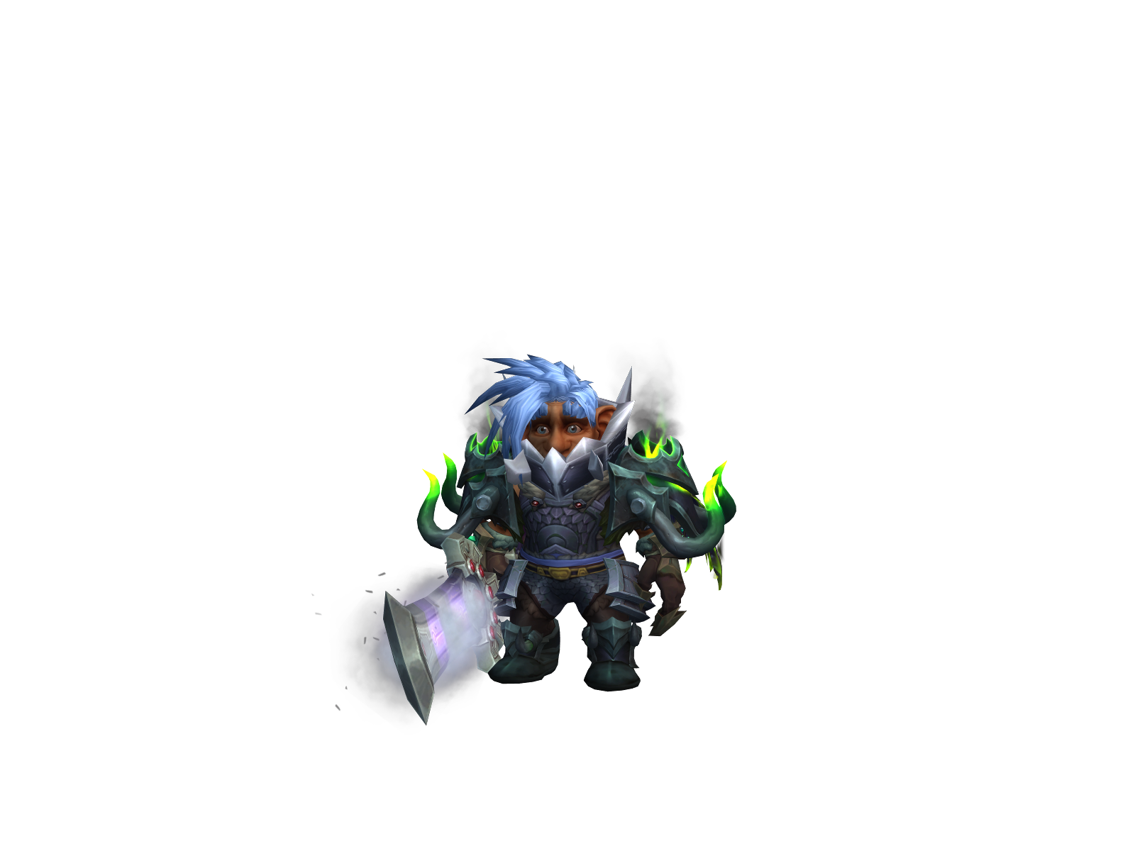 Eightiess 3D character render
