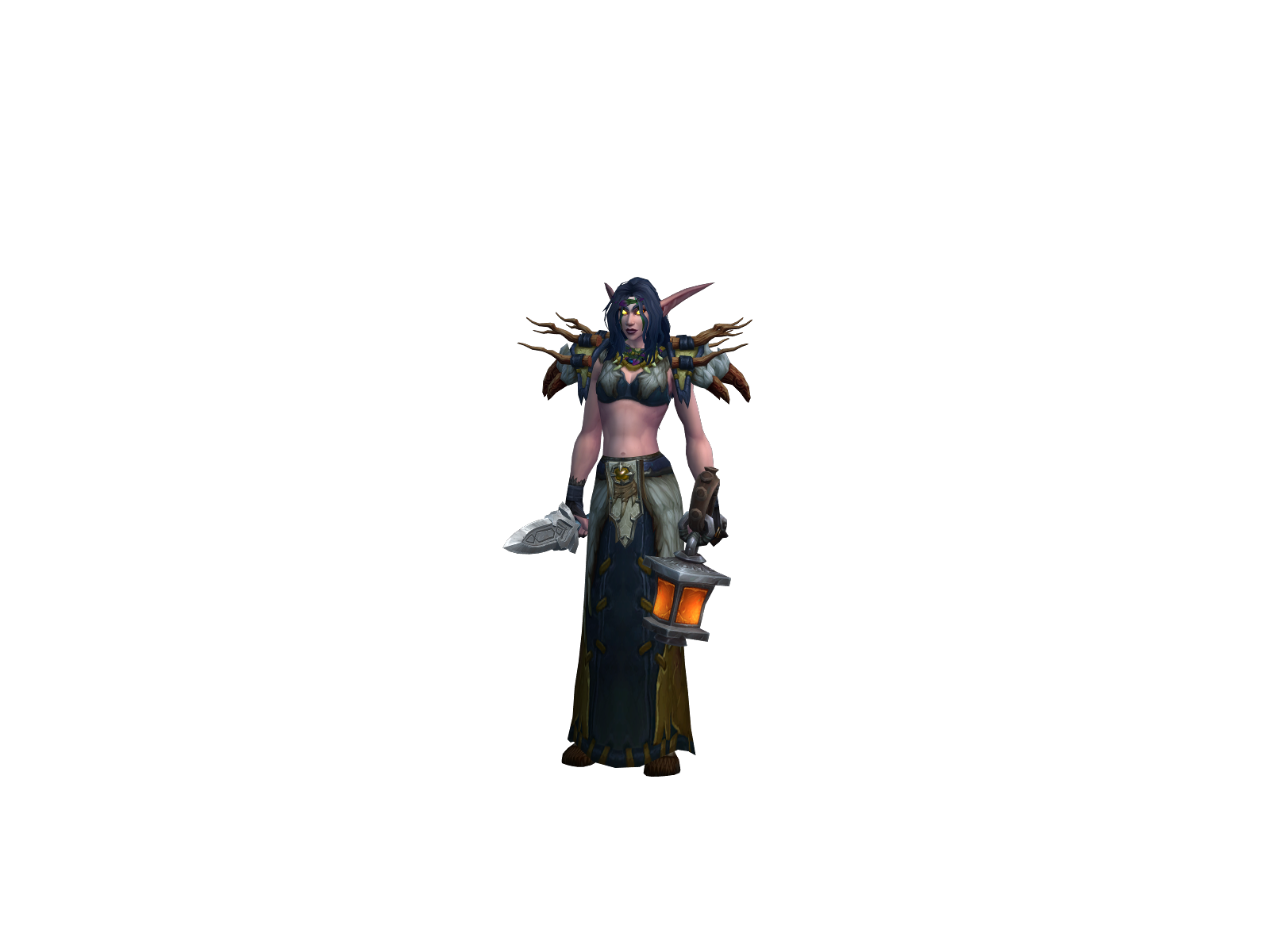 Derf 3D character render