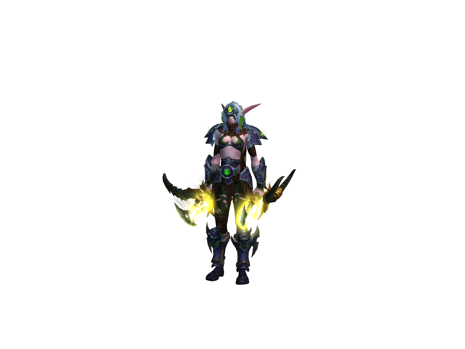 Twistingivy 3D character render