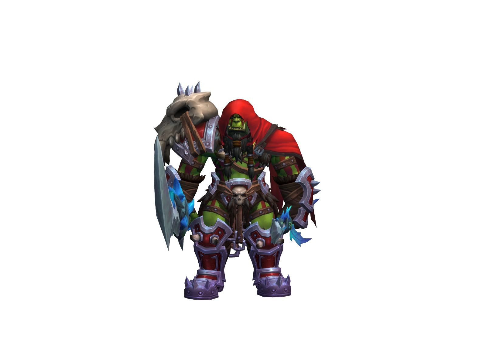 Ynroh 3D character render