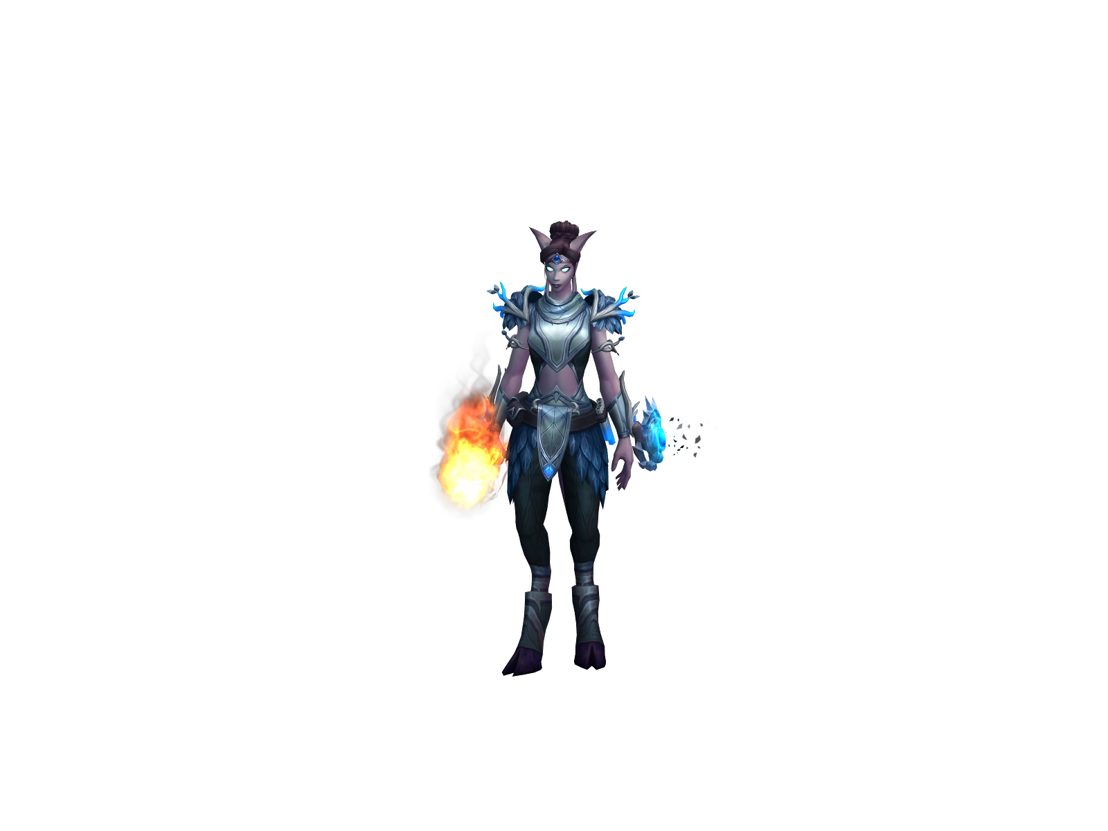 Chreald 3D character render