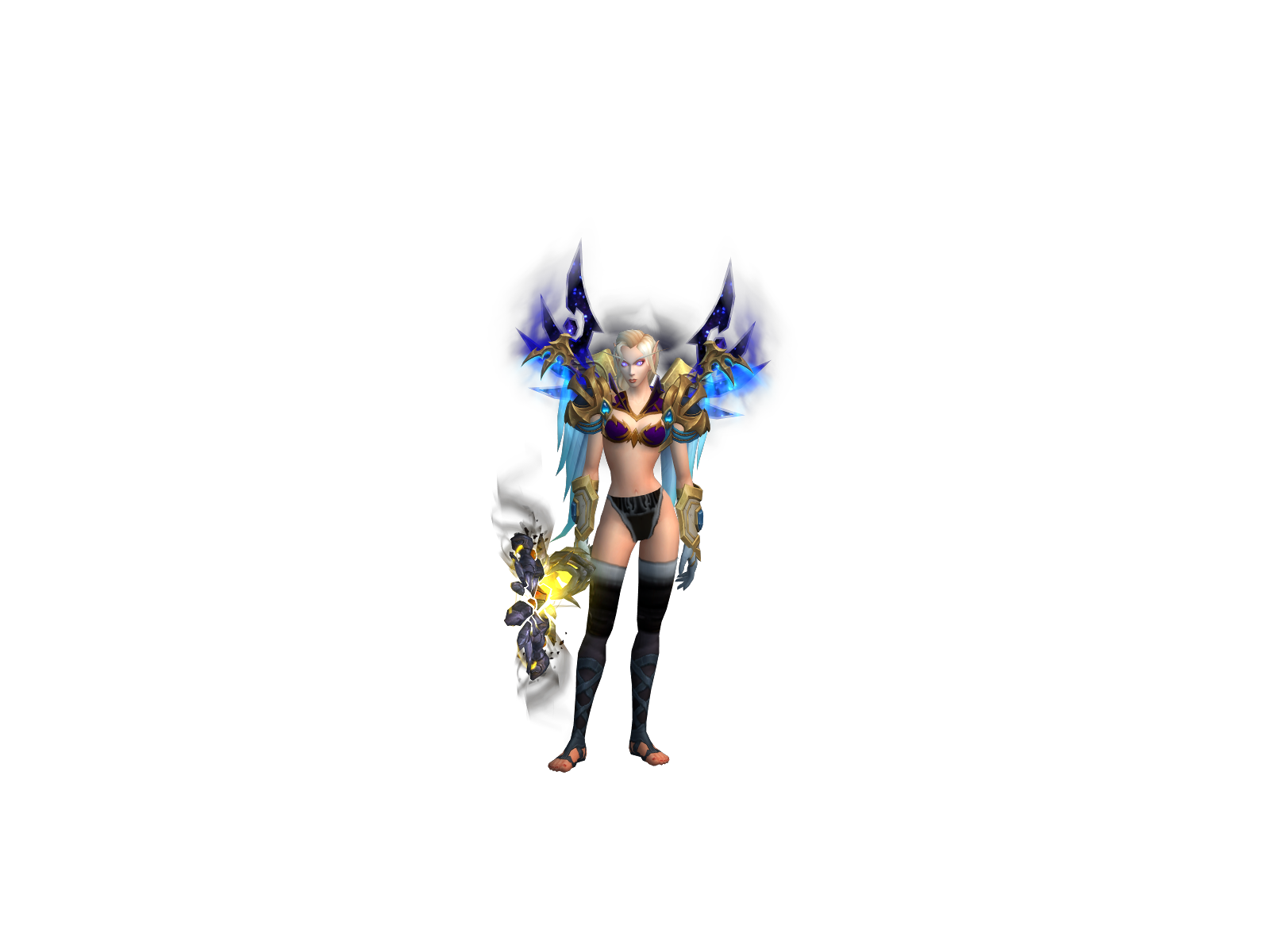 Jessbella 3D character render
