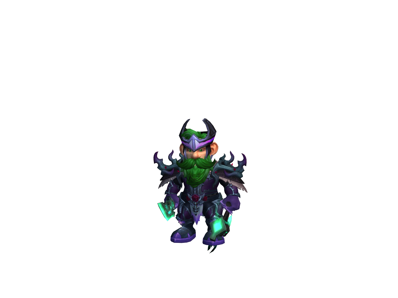Dawtted 3D character render