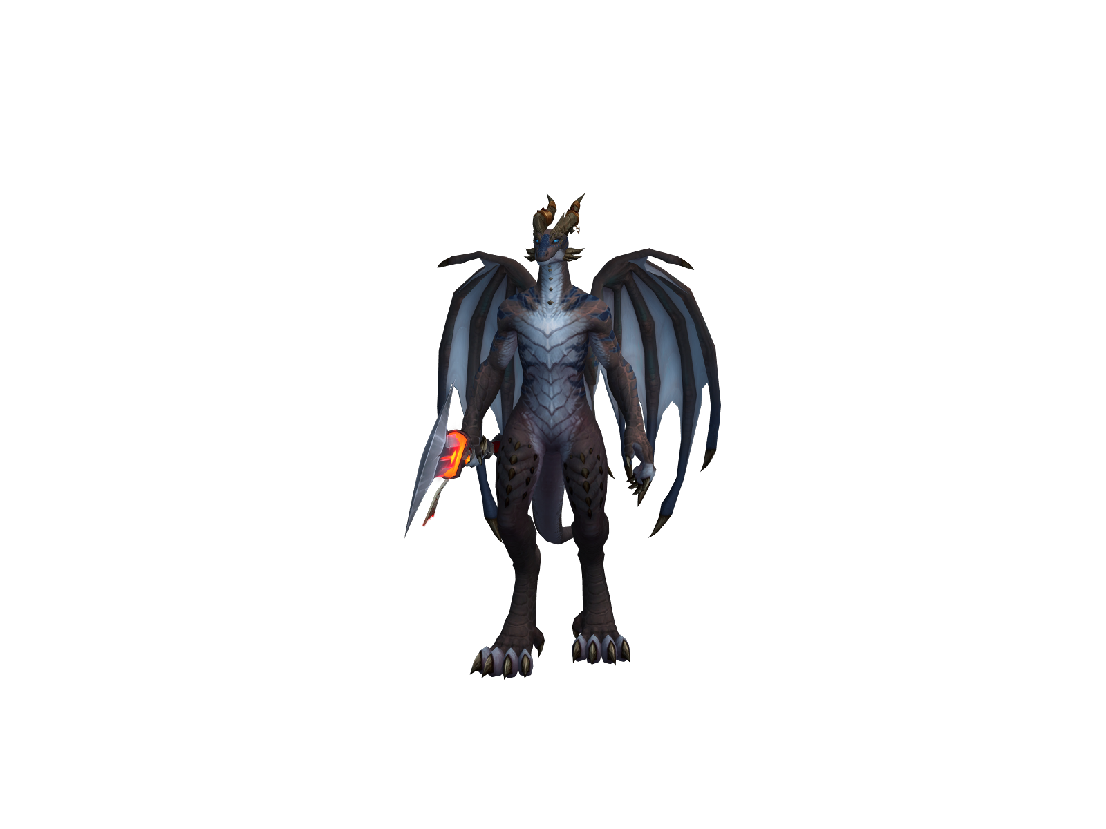 Exshiki 3D character render