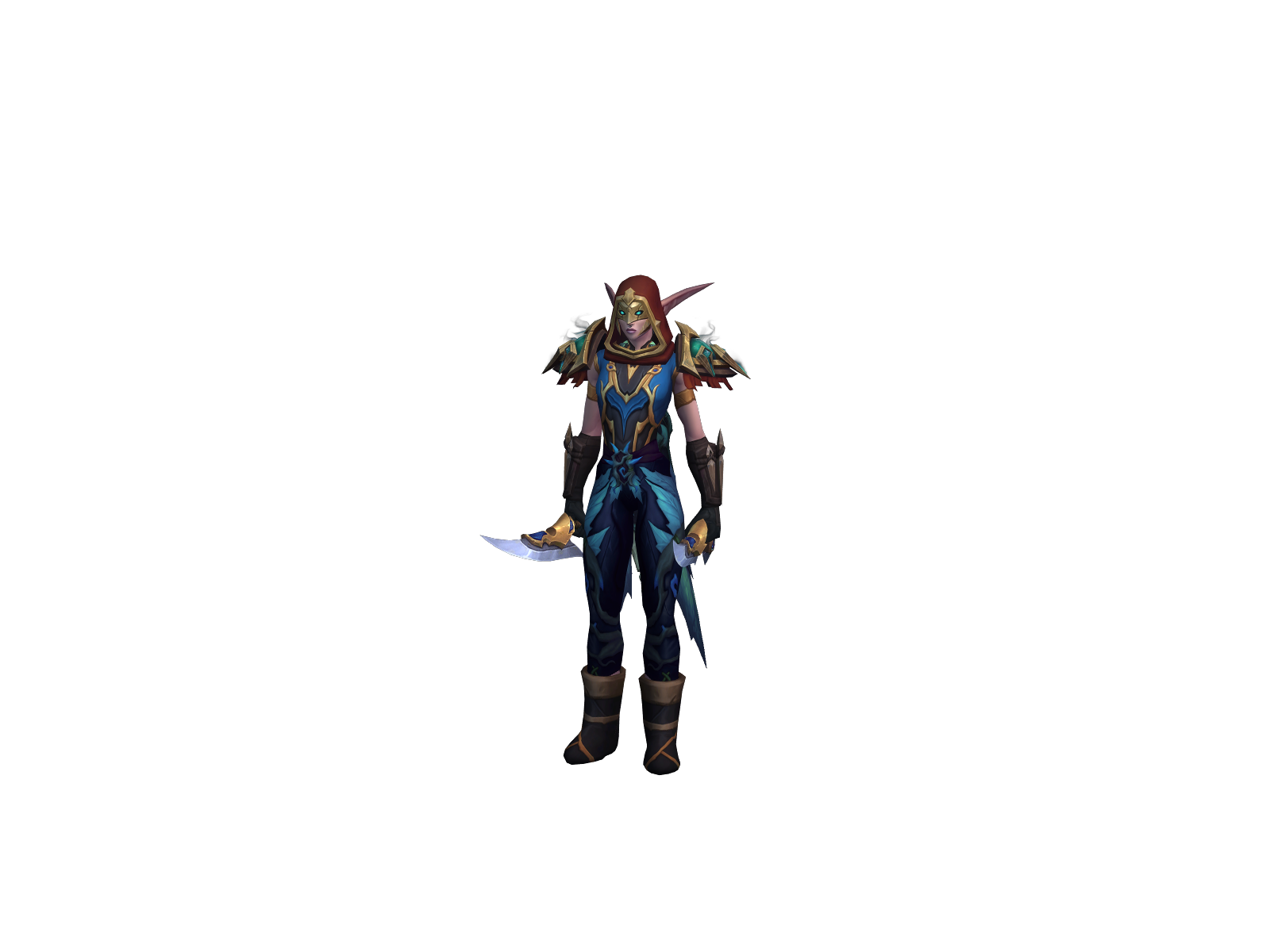 Zabaniya 3D character render