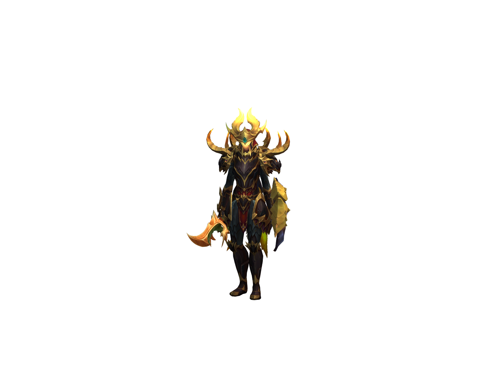 Dahaka 3D character render