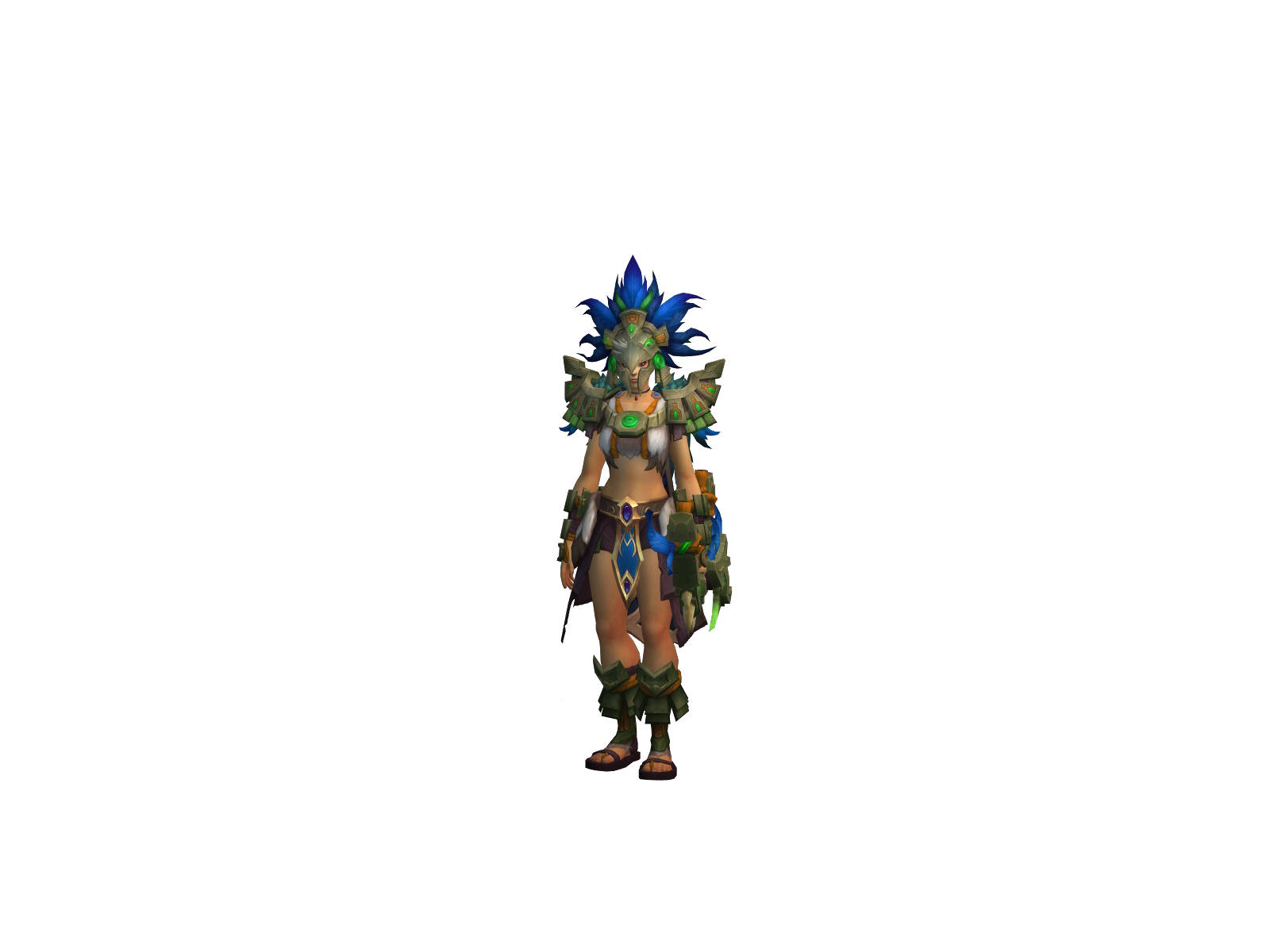 Teflontipz 3D character render