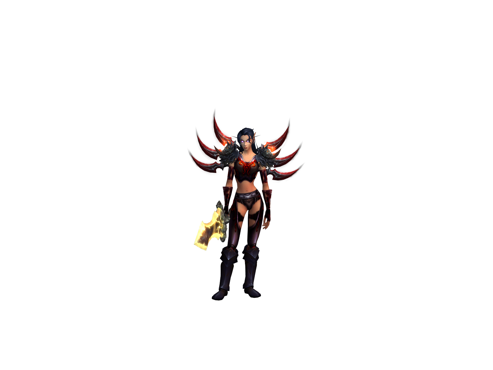 Penguinwarr 3D character render
