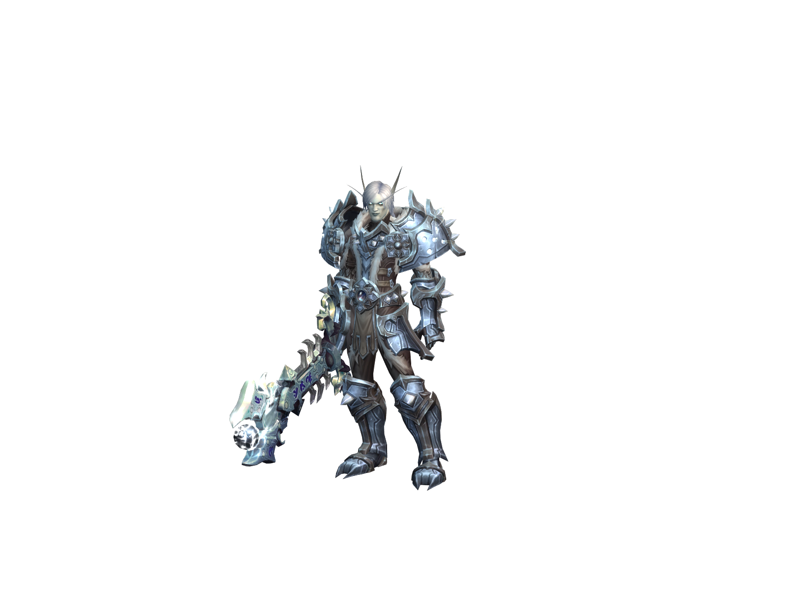 Arruinar 3D character render