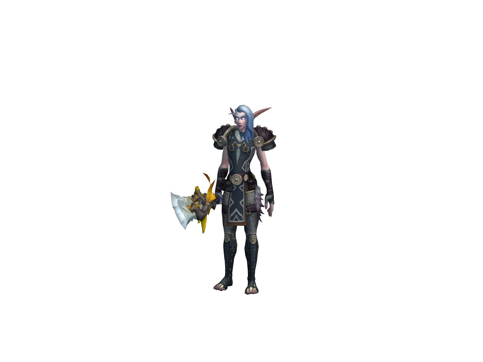 Allomance 3D character render