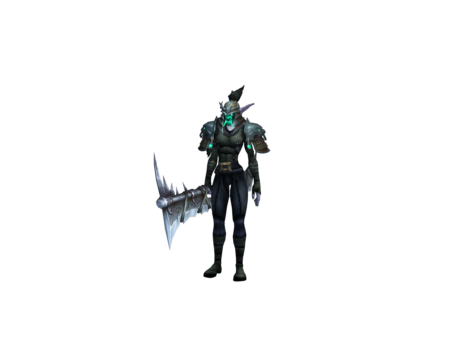Sufferpoints 3D character render