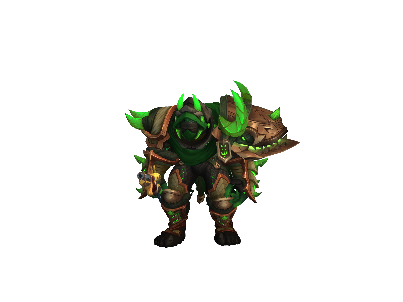 Butternout 3D character render